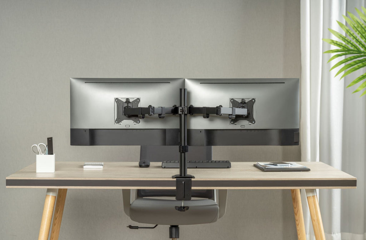 Locktight Dual-Monitor steel articulating mount