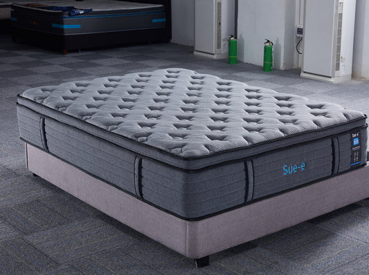 'Comfortably' 7 zones pocket spring mattress with memory foam Double Size