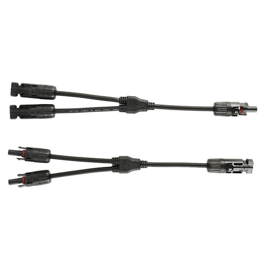 MC4 Y Branch Connectors Cable Solar Panel Cables Connector MC4 Cable Connector