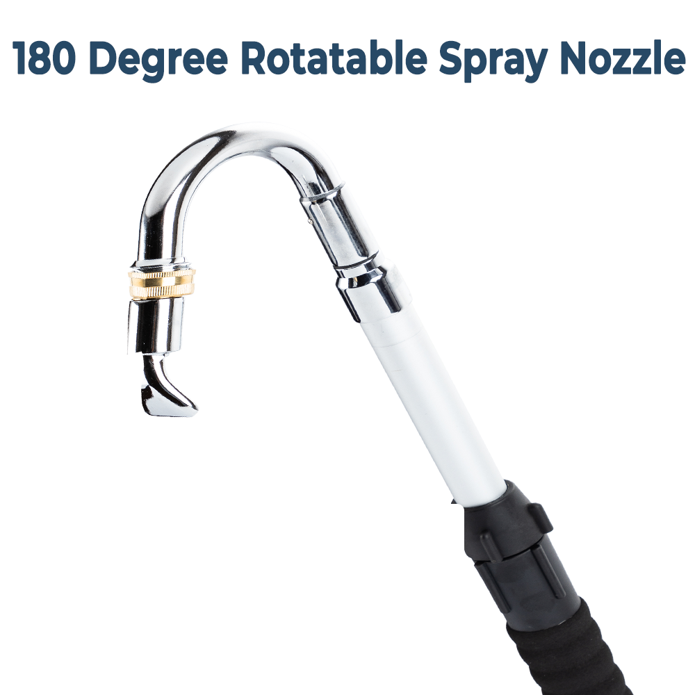 1.75m Gutter Cleaner Telescopic Cleaning Tool Water Wand Brass Fit