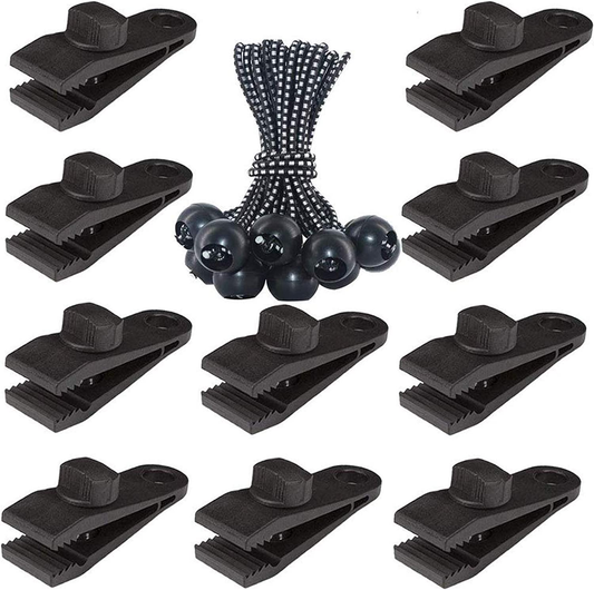 Tarp Clips Camping Tent Clamps