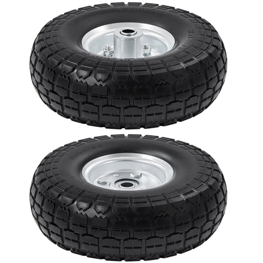 2PCS Garden Sack Truck Trolley Cart Wheel Tire Tyre