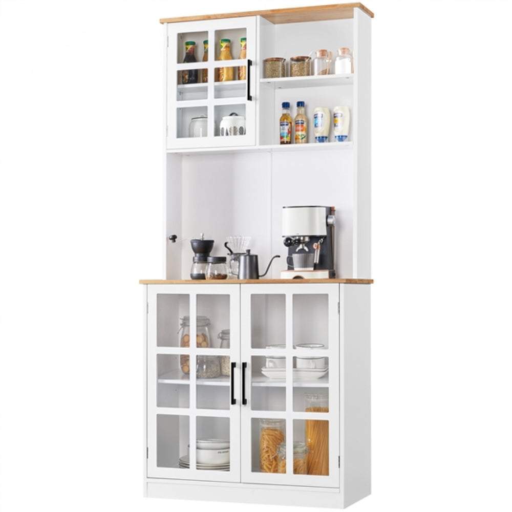 Kitchen Pantry Storage Cabinet Large Countertop Storage Kitchen Buffet Sideboard