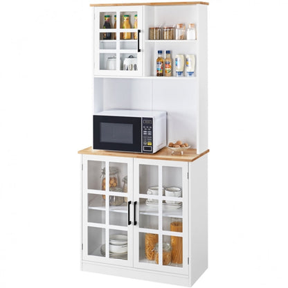 Kitchen Pantry Storage Cabinet Large Countertop Storage Kitchen Buffet Sideboard