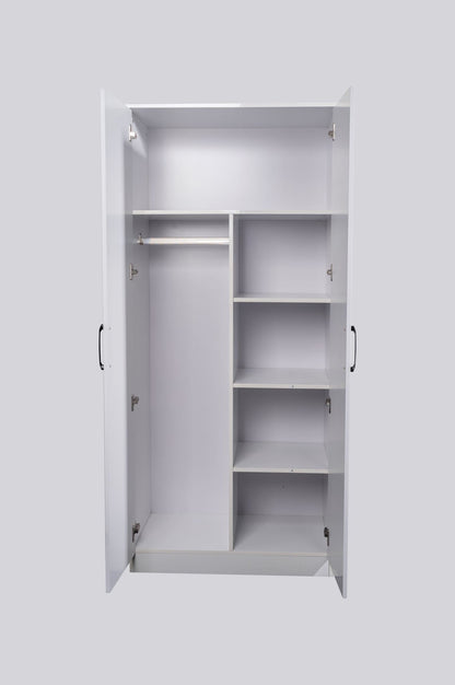 'Rebon' White Wardrobe