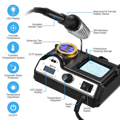 Electric Soldering Iron Station Kit