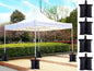 Sand Bags Gazebo Feet Weights Marquee Tent Leg Anchor Sandbags * 4