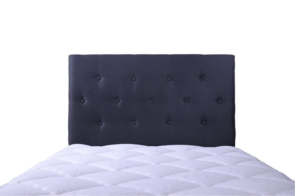 Fenland Headboard Black King Single