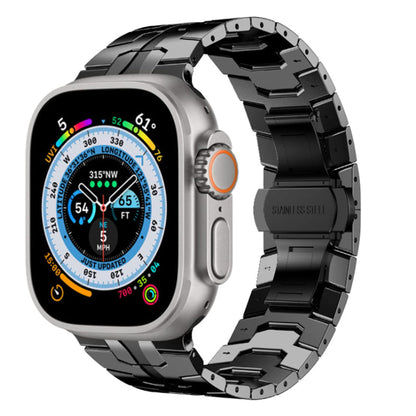 Stainless Steel Band for Apple Watch Ultra Band Metal Strap with Folding Clasp 4