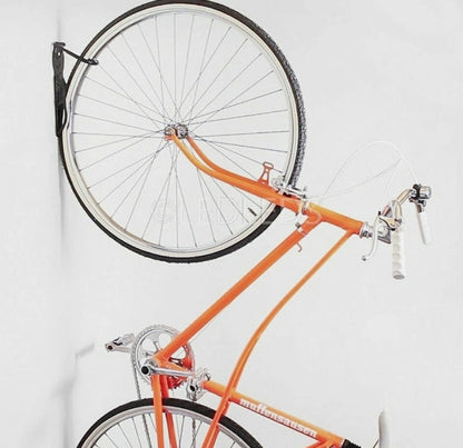 2pcs Wall Mount Bike Rack Vertical Bicycle Hook