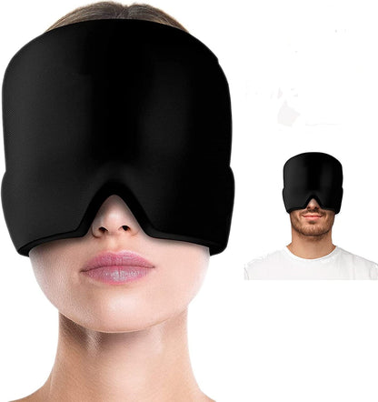 Reusable Cooling Cap Hat Ice Cooling Head Wrap 360