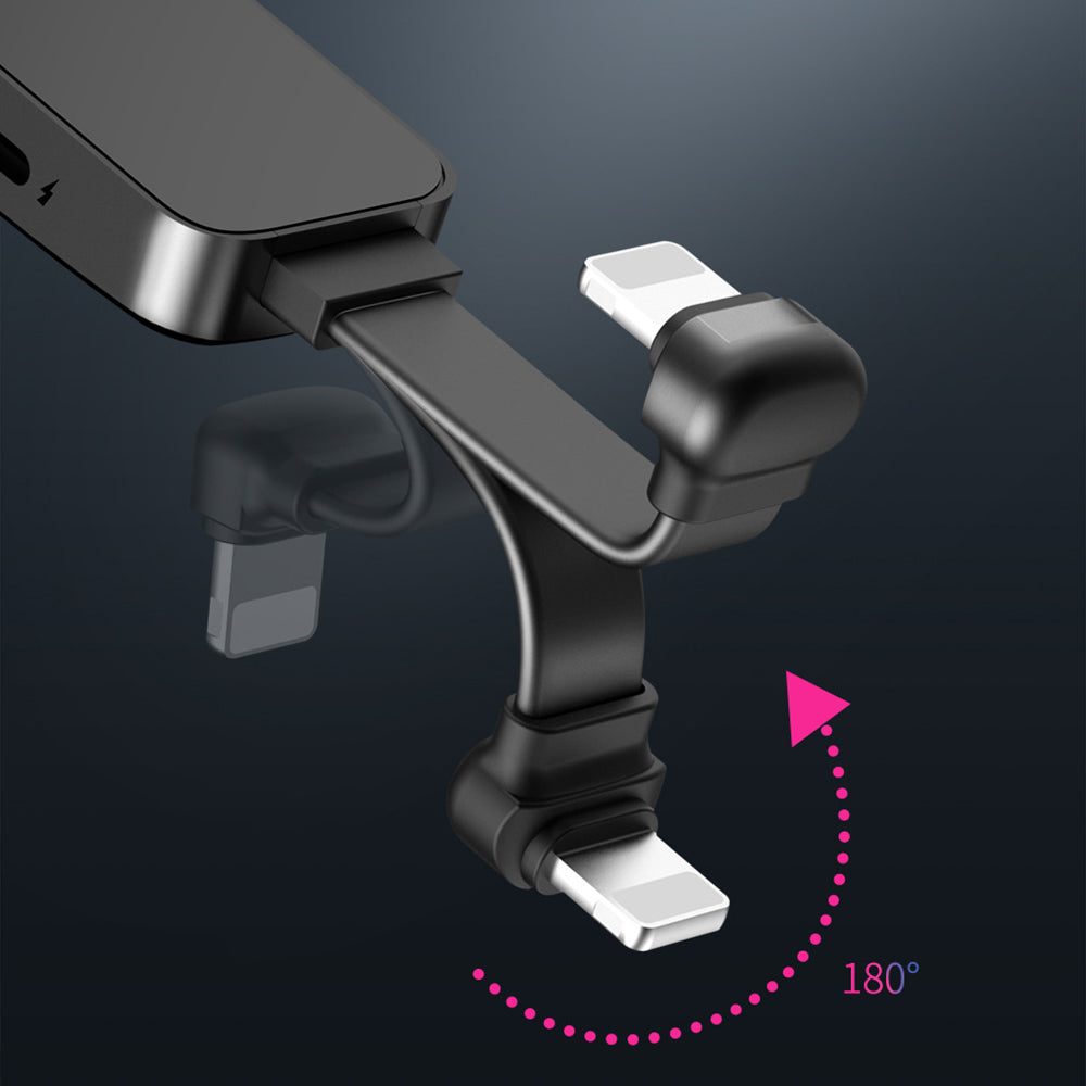 Headphone Adapter Lightning to Audio Jack Charger Extender Earphone Charging Splitter