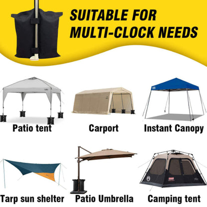 Set of 4 Heavy Duty Weights Sandbags for Pop up Canopy Tent Patio Umbrella