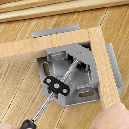 90 Degree Clamps for Woodworking, Single Handle Aluminum Alloy Corner Clamp