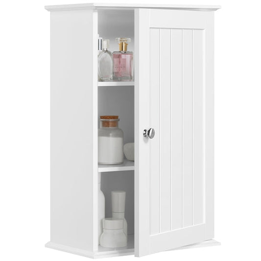 Wall Mounted Cabinet 3 Tiers Storage Single Door