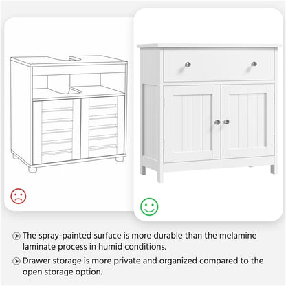 Sink Storage Cabinet Pedestal Sink Bathroom Vanity Cabinet
