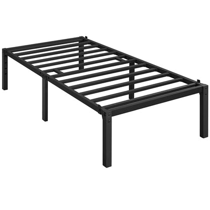 Metal Platform Bed Frame with Heavy Duty Steel Slat Support