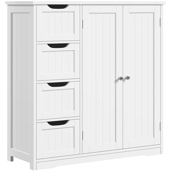 Furniture Organizer for Bathroom Wooden Bathroom Floor Cabinet