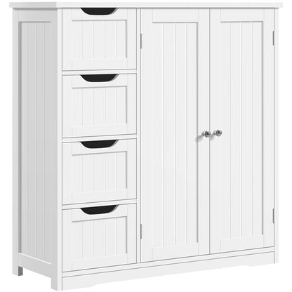 Furniture Organizer for Bathroom Wooden Bathroom Floor Cabinet