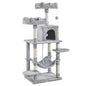 Multilevel Cat Tree Cat Tower Cat Scrathing Posts With Hammock