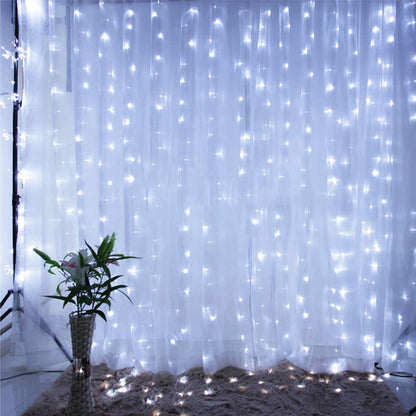 300 LED Curtain String Fairy Light Christmas Light
