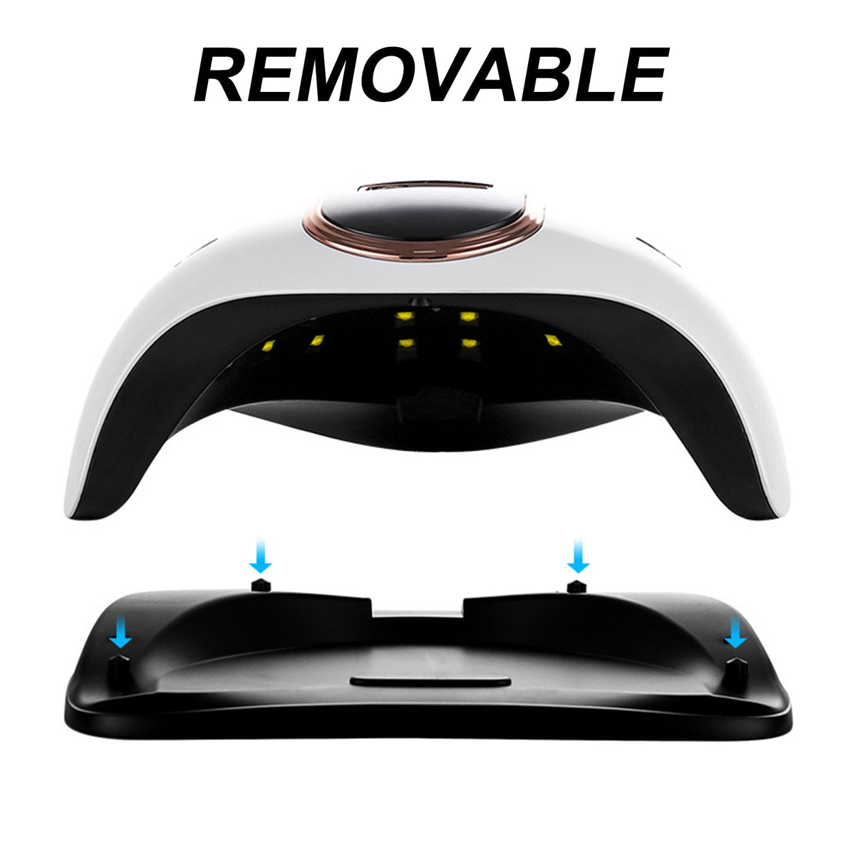 New 168W UV LED Nail Lamp
