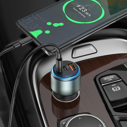 95w Car Charger USB Type-C Adapter for Apple Android