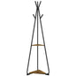 Freestanding Coat Rack Clothing Rack Hat Rack With Shelves