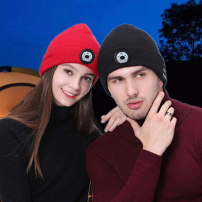 5 LED Light and 5.0 Bluetooth Beanie Hat