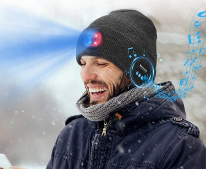5 LED Light and 5.0 Bluetooth Beanie Hat