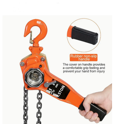 1.5T Steel Heavy Duty 3M Lever Block Chain Hoist