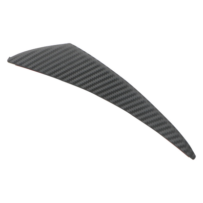 6-Piece Car Front Bumper Lip Splitter Fins Body Spoiler Canards Refit