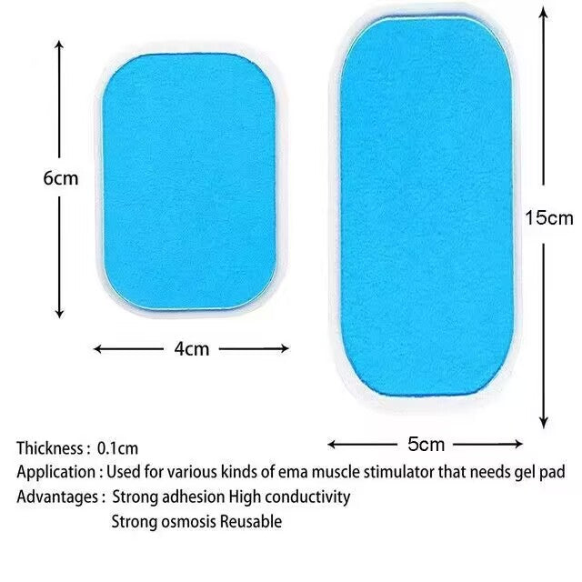 14PCS EMS Toner Massager Pads