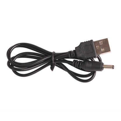 USB To 3.5mm x 1.35mm Plug Barrel Jack 5V DC Power Supply Cord Cable 65cm