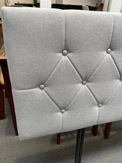 Fenland Headboard Light Grey Queen