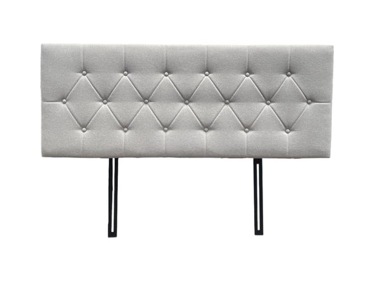 Fenland Headboard Light Grey Queen