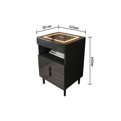 'Nicola' Smart Bedside Table with Intelligent Wireless Charging (USB-C Port DOES NOT WORK!)