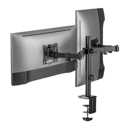 Locktight Dual-Monitor steel articulating mount