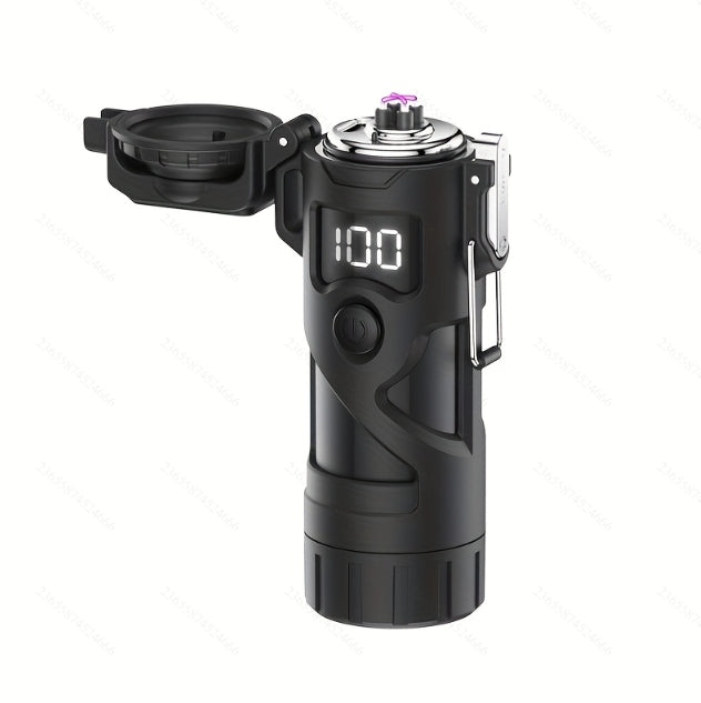 Multifunctional Led Electric Arc Lighter With Digital Screen and Led Light