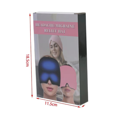 Reusable Cooling Cap Hat Ice Cooling Head Wrap 360