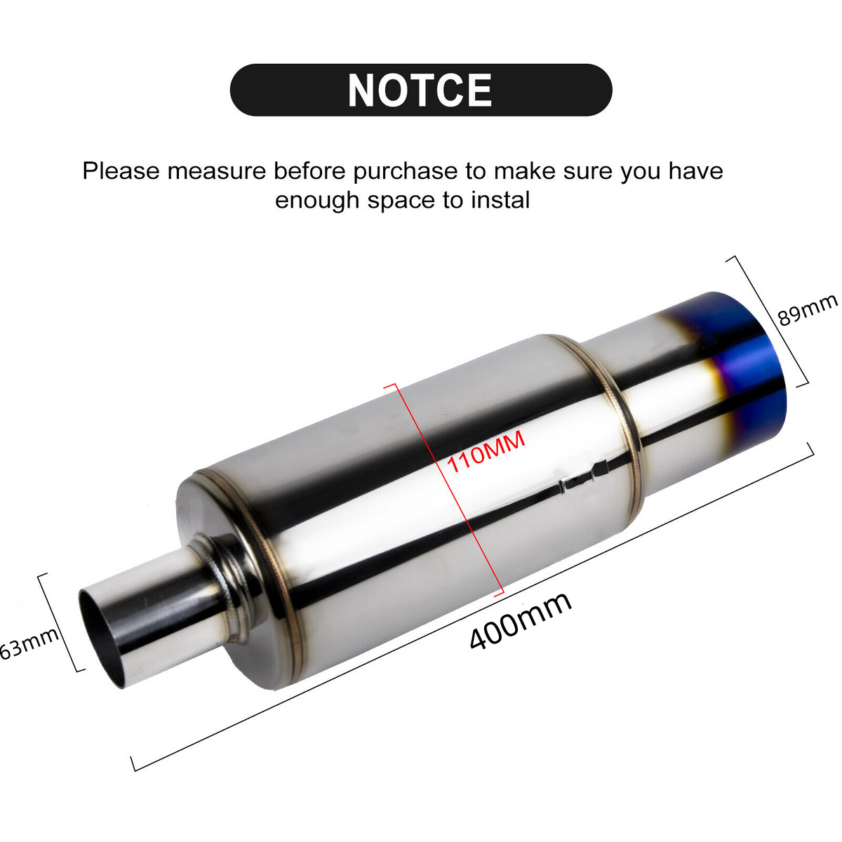 Car Exhaust Pipe