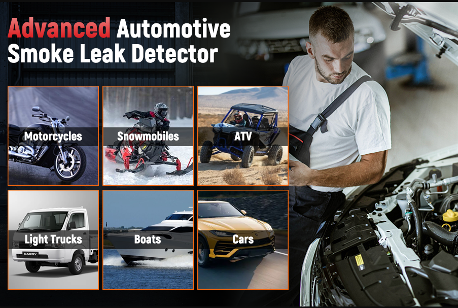 ANCEL S300 Automotive Smoke Machine Leak Detection Tester