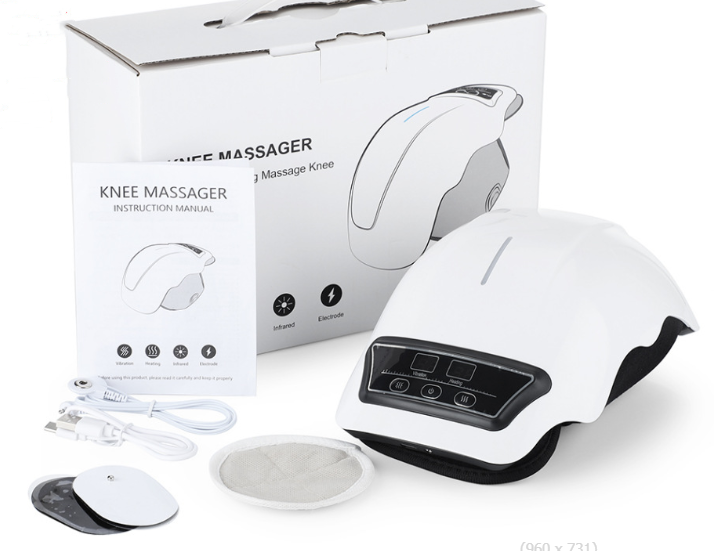 Knee Massager Heating Pad Infrared Heat Vibration Knee Pain Relief
