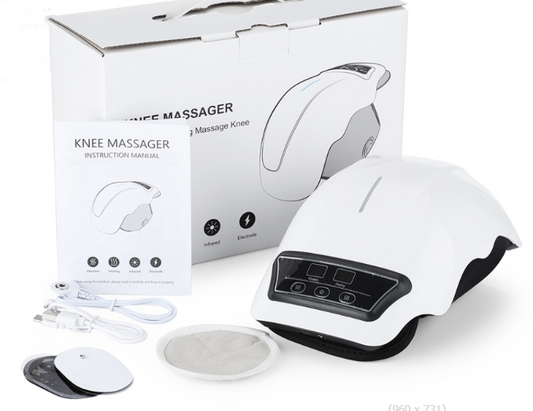 Knee Massager Heating Pad Infrared Heat Vibration Knee Pain Relief