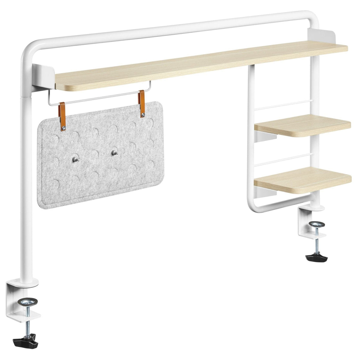 Ergomax Clamp-on desk shelf