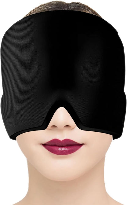 Reusable Cooling Cap Hat Ice Cooling Head Wrap 360