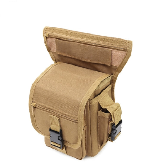 Men's Drop Leg Pouch Tools Bags Tactical Leg Bag Black