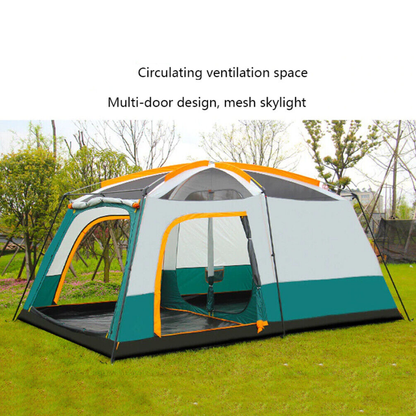 Camping Tent For 5-8Persons 310x220x190cm Green
