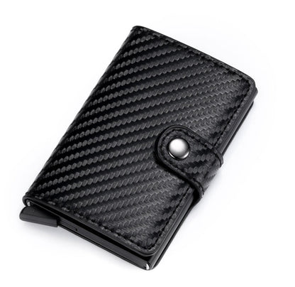 RFID Clip Wallet with Premium PU Leather