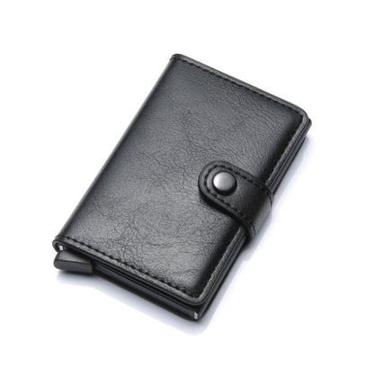 RFID Clip Wallet with Premium PU Leather